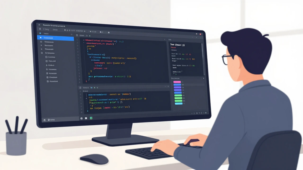 Cursor 编程助手怎么用:从代码生成、项目理解到团队协作的实用评估插图1 开发者借助 AI 编程助手梳理项目、修改代码并验证结果